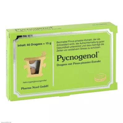 PYCNOGENOL KIEFERNRINDENEXTRAKT Pharma Nord Drag., 60 pz