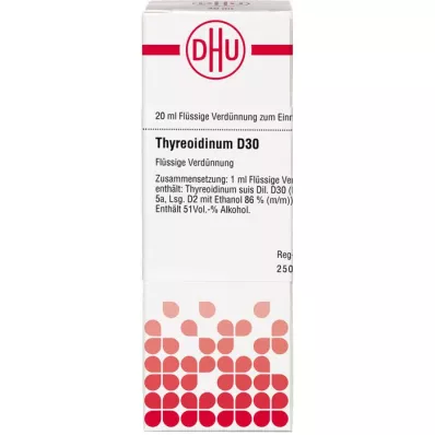 THYREOIDINUM D 30 diluizione, 20 ml
