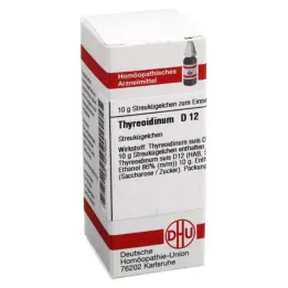 THYREOIDINUM D 12 globuli, 10 g