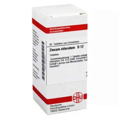 ZINCUM CHLORATUM D 12 compresse, 80 pz ZINCUM CHLORATUM D 12 compresse, 80 pz