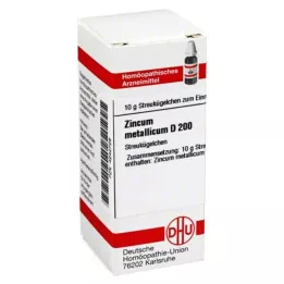 DHU Zincum Metallicum D 200 globuli, 10 g