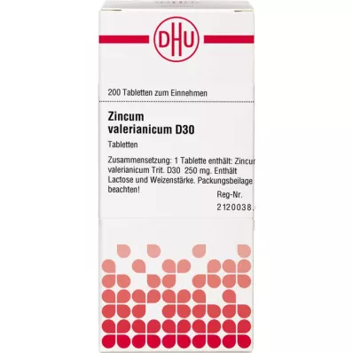 ZINCUM VALERIANICUM D 30 compresse, 200 pz