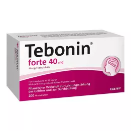 TEBONIN forte 40 mg compresse rivestite con film, 200 pz