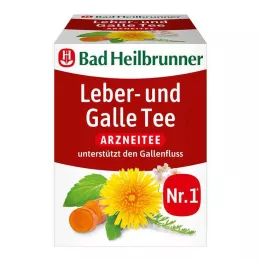 BAD HEILBRUNNER Bustina filtro per tè al fegato e alla cistifellea, 8X1,75 g