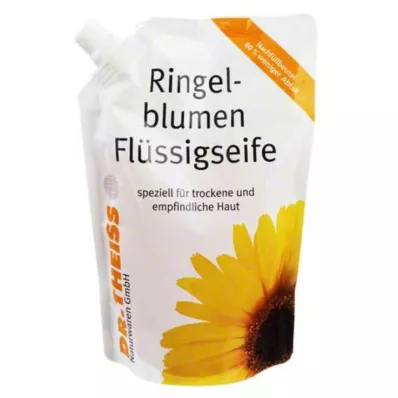 DR.THEISS Borsa di ricarica per sapone alla calendula, 500 ml