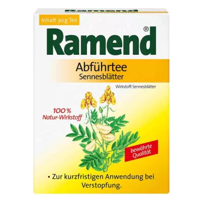 RAMEND Tè lassativo foglie di senna, 30 g RAMEND Tè lassativo foglie di senna, 30 g