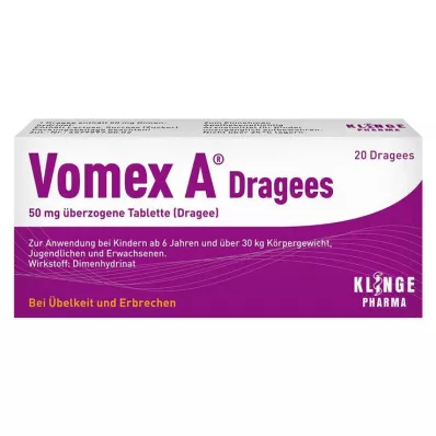 VOMEX A Compresse rivestite 50 mg, 20 pz