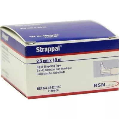STRAPPAL Medicazione a nastro 2,5 cmx10 m, 1 pz