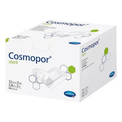 COSMOPOR medicazione sterile per ferite 5x7,2 cm, 50 pz