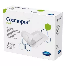COSMOPOR medicazione sterile per ferite 8x10 cm, 25 pz
