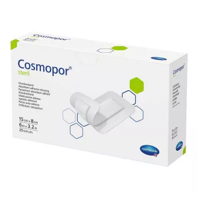 COSMOPOR medicazione sterile per ferite 8x15 cm, 25 pz