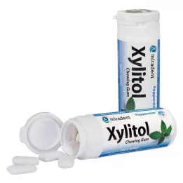 MIRADENT Xylitol Chewing Gum Mint, 30 pz