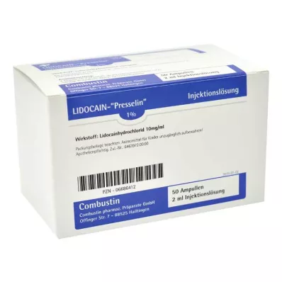 LIDOCAIN PRESSELIN soluzione iniettabile all1%, 100X2 ml