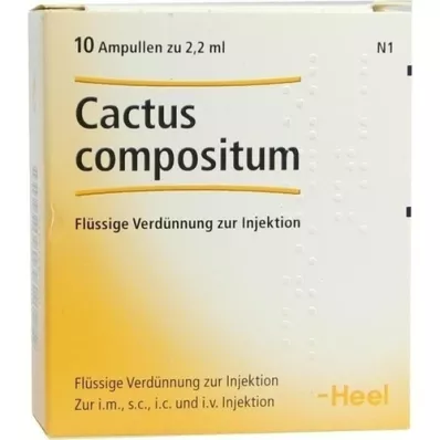 CACTUS COMPOSITUM Fiale, 10 pz