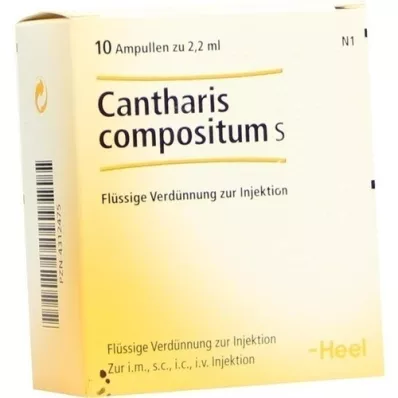 CANTHARIS COMPOSITUM Fiale S, 10 pz