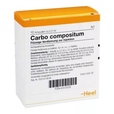CARBO COMPOSITUM Fiale, 10 pz CARBO COMPOSITUM Fiale, 10 pz