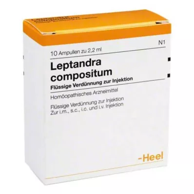 Fiale Leptandra Compositum, 10 pz Fiale Leptandra Compositum, 10 pz