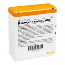 RAUWOLFIA COMPOSITUM Fiale, 10 pz