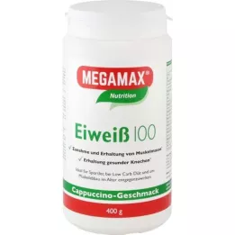 EIWEISS 100 Cappuccino Megamax in polvere, 400 g
