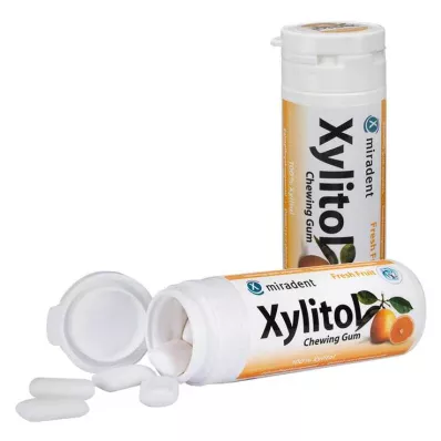 MIRADENT Gomme da masticare allo xilitolo, 30 pezzi
