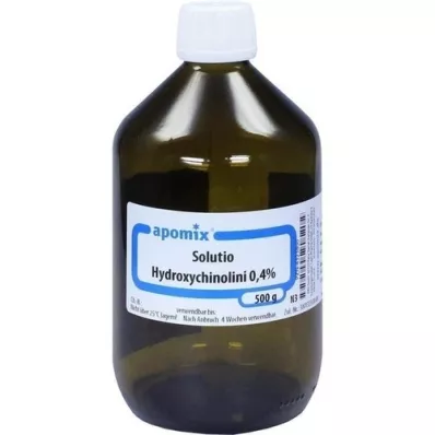 SOLUTIO IDROSSICHINA. 0,4%, 500 ml