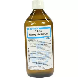 SOLUTIO IDROSSICHINA. 0,4%, 500 ml