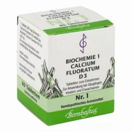BIOCHEMIE 1 Calcium fluoratum D 3 compresse, 80 pz