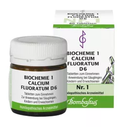 BIOCHEMIE 1 Calcium fluoratum D 6 compresse, 80 pz