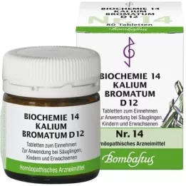 BIOCHEMIE 14 Kalium bromatum D 12 compresse, 80 pz