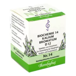BIOCHEMIE 14 Kalium bromatum D 12 compresse, 80 pz