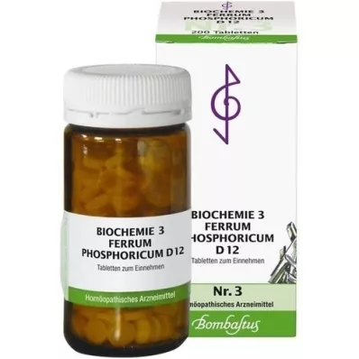 BIOCHEMIE 3 Ferrum phosphoricum D 12 compresse, 200 pz
