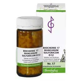 BIOCHEMIE 17 Manganum sulphuricum D 12 compresse, 200 pz
