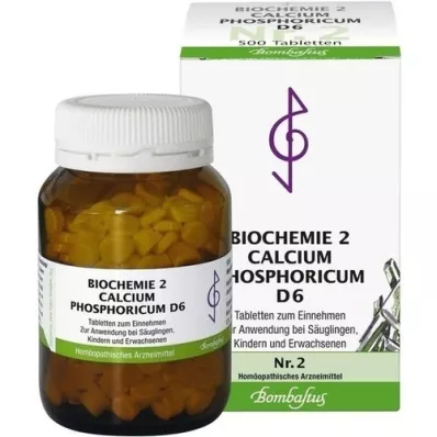 BIOCHEMIE 2 Calcio fosforico D 6 compresse, 500 pz