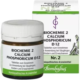 BIOCHEMIE 2 Calcio fosforico D 12 compresse, 80 pz