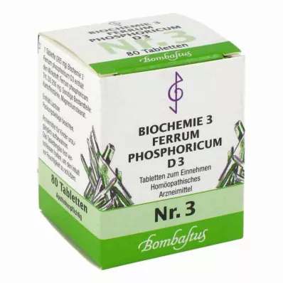 Biochimica 3 compresse Ferrum fosforicum D3 (80 pezzi)
