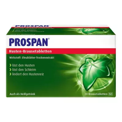 PROSPAN Compresse effervescenti per la tosse, 20 pz