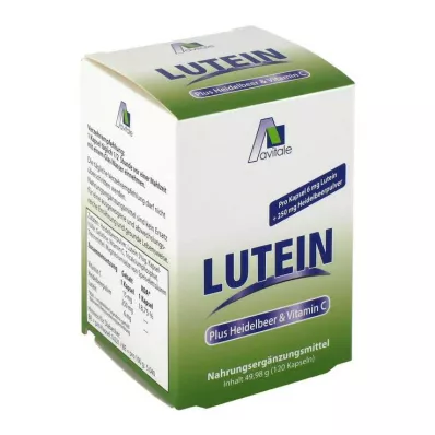 LUTEIN KAPSELN 6 mg+Raspberry, 120 pezzi
