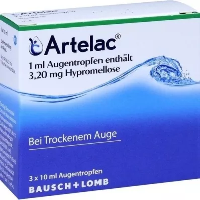 ARTELAC Gocce oculari, 3X10 ml