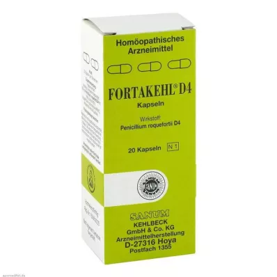 FORTAKEHL D 4 Capsule, 20 Capsule