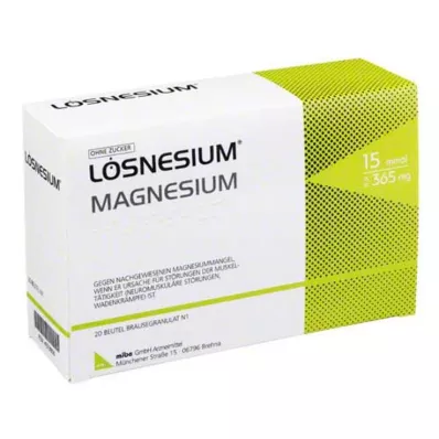 LÖSNESIUM Bustina di granuli effervescenti, 20 pz