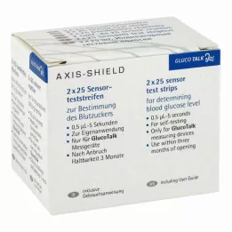 GLUCO TALK BZ-Strisce Strisce reattive, 2X25 pz