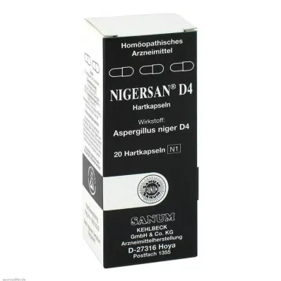 Nigersan D 4 capsule, 20 pz Nigersan D 4 capsule, 20 pz
