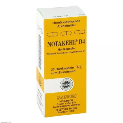 Notakehl D 4 capsule, 20 pz