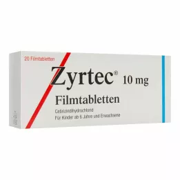 ZYRTEC Compresse rivestite con film, 20 pezzi