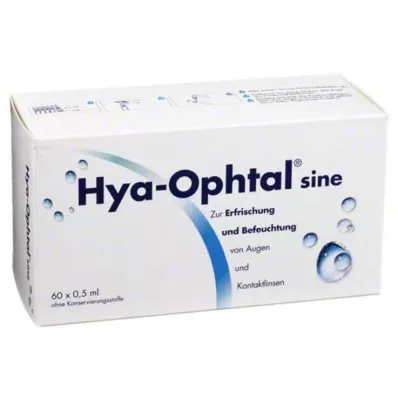 HYA-OPHTAL sine collirio, 60X0,5 ml HYA-OPHTAL sine collirio, 60X0,5 ml