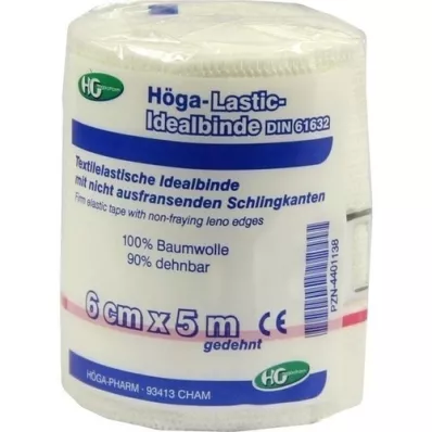 HÖGA-LASTIC Benda ideale 6 cmx5 con cellophane, 1 pz