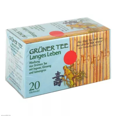 Bustine filtro tè verde+zenzero+ginseng, 20 pz Bustine filtro tè verde+zenzero+ginseng, 20 pz