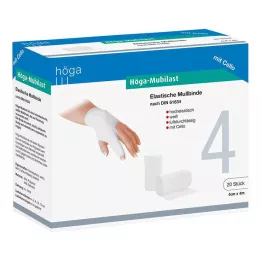 HÖGA-MUBILAST Benda di fissaggio 4 cmx4 con cellophane, 1 pz