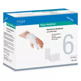 HÖGA-MUBILAST Benda di fissaggio 6 cmx4 con cellophane, 1 pz