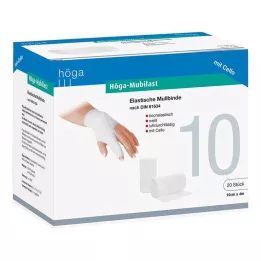 HÖGA-MUBILAST Benda di fissaggio 10 cmx4 con cellophane, 1 pz